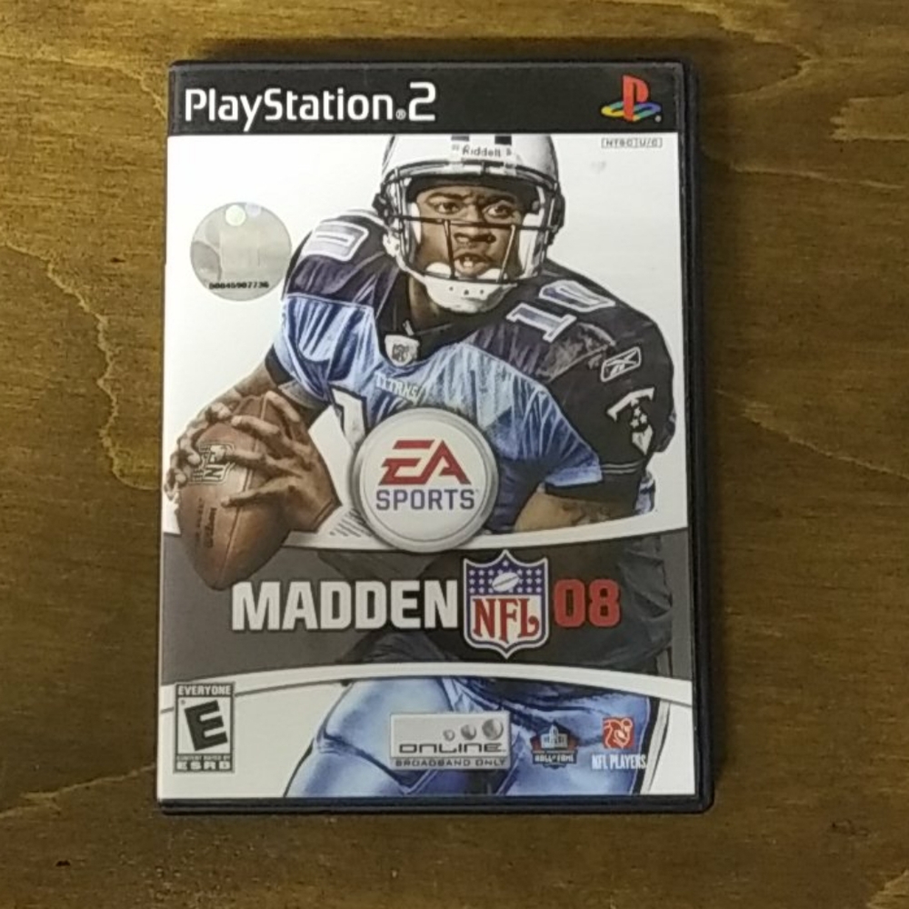 Playstation 2 Madden NFL '08 Football video game